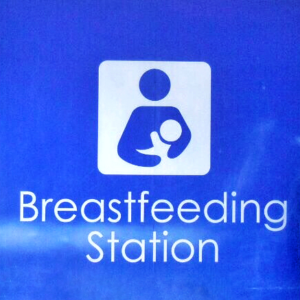 SM City Davao's Breastfeeding Station Signage